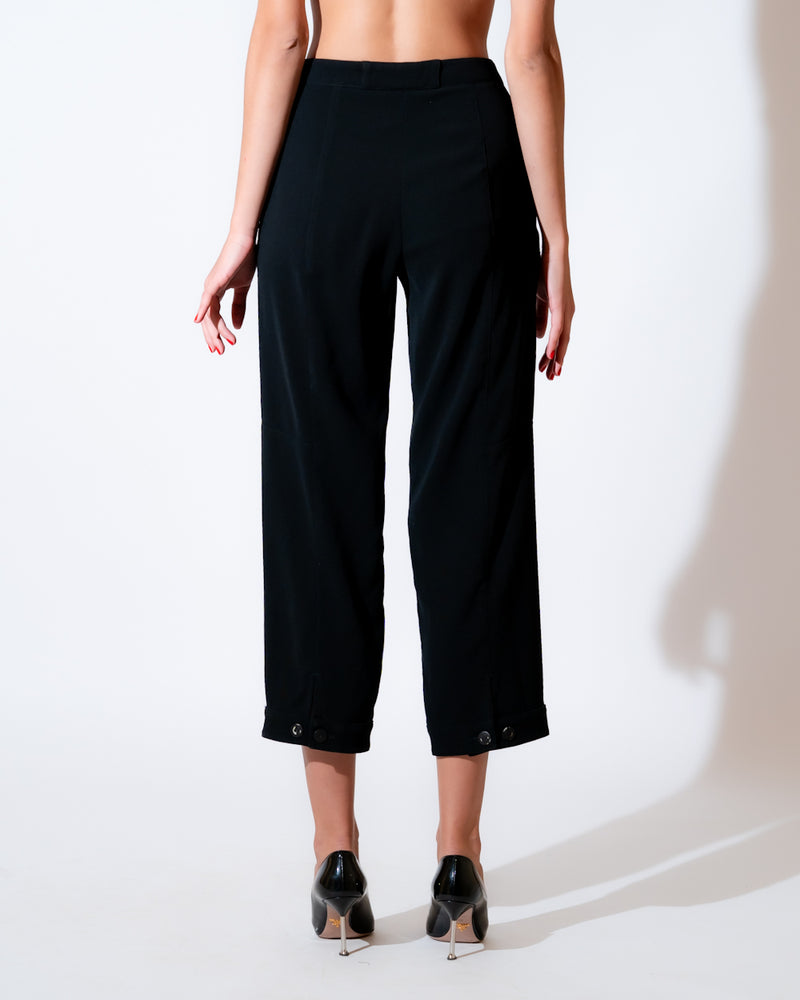 Black Tailored Trousers