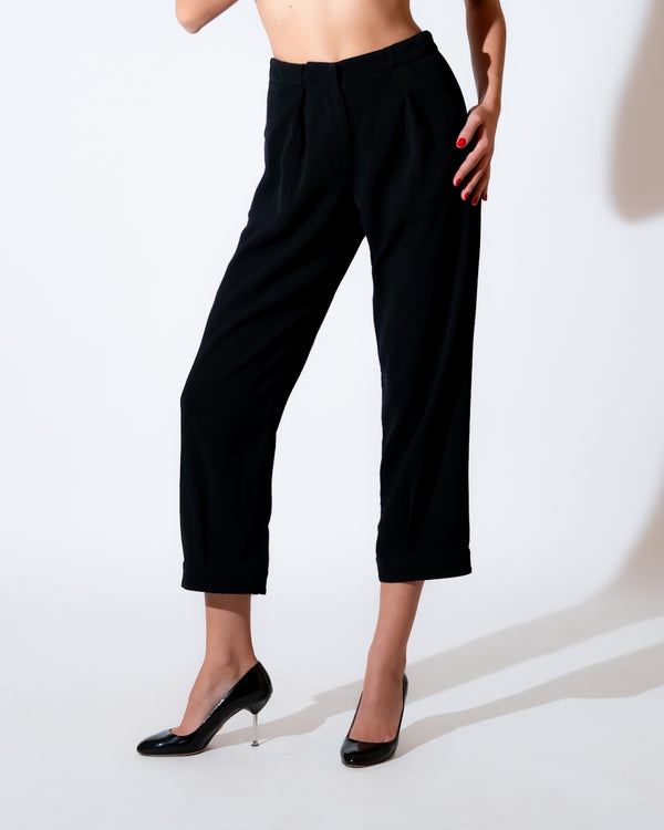 Black Tailored Trousers