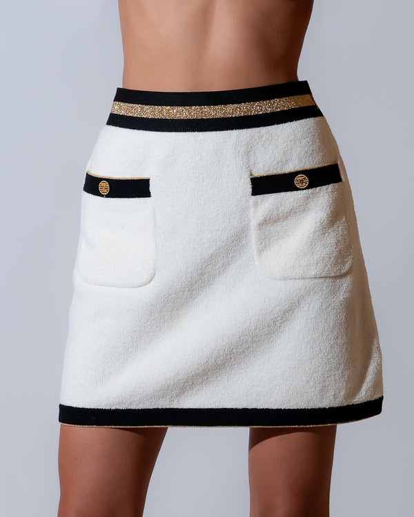 White Mini Skirt