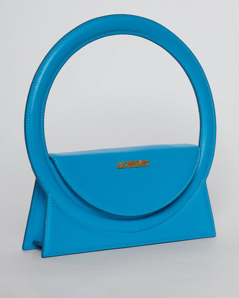 Turquoise Rond Leather bag