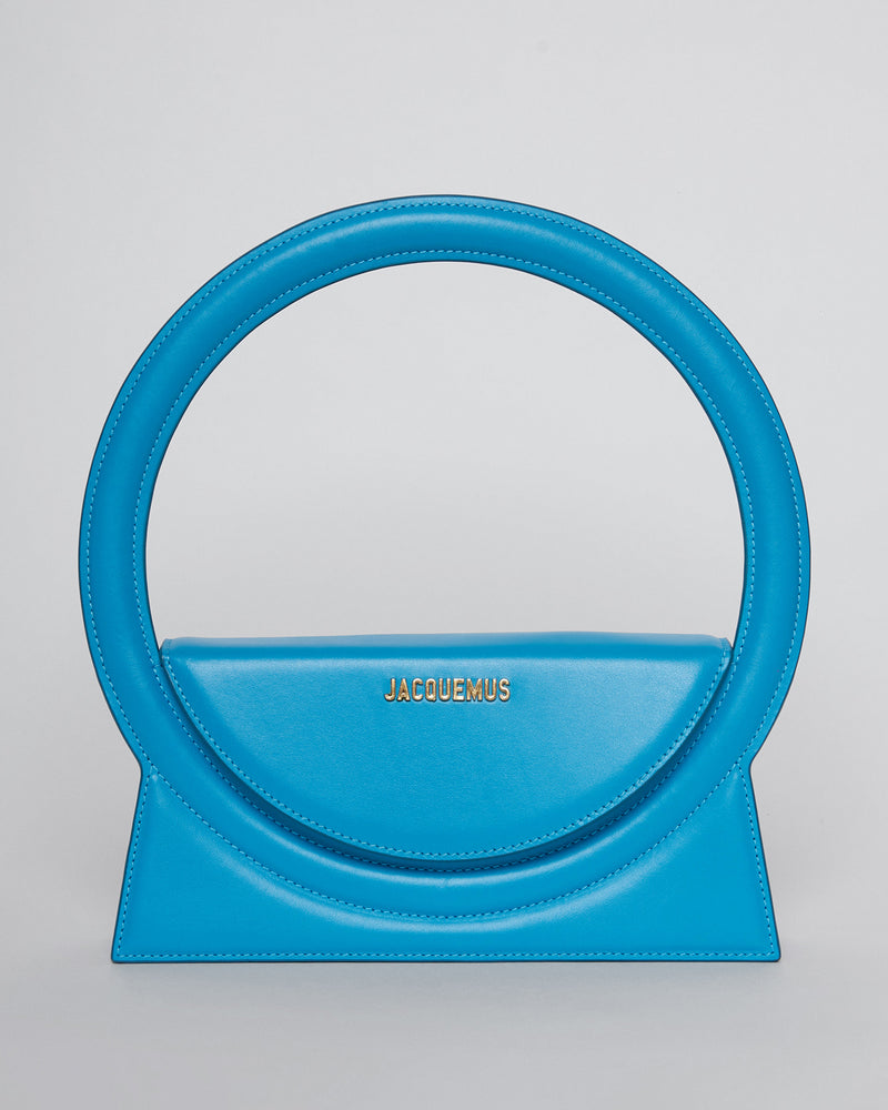 Turquoise Rond Leather bag