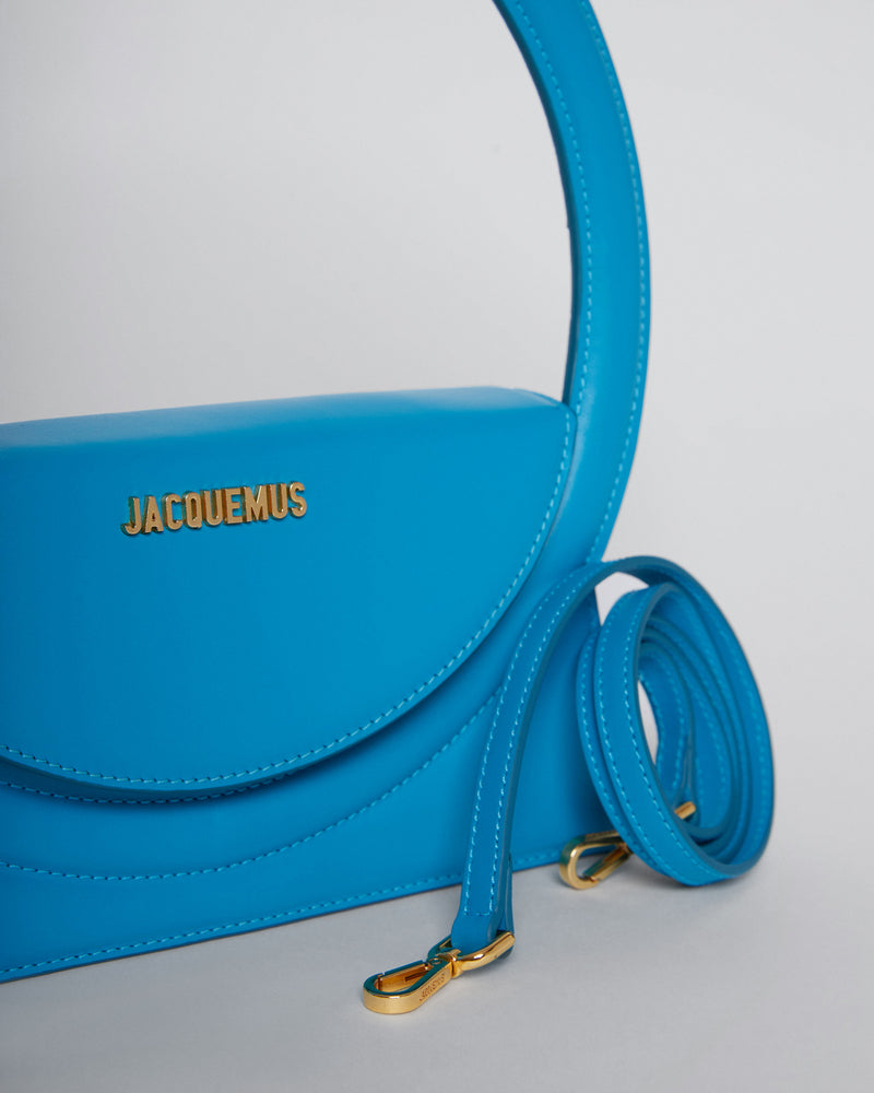 Turquoise Rond Leather bag