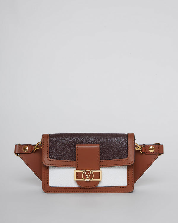 Dauphine belt bag in Taurillon leather