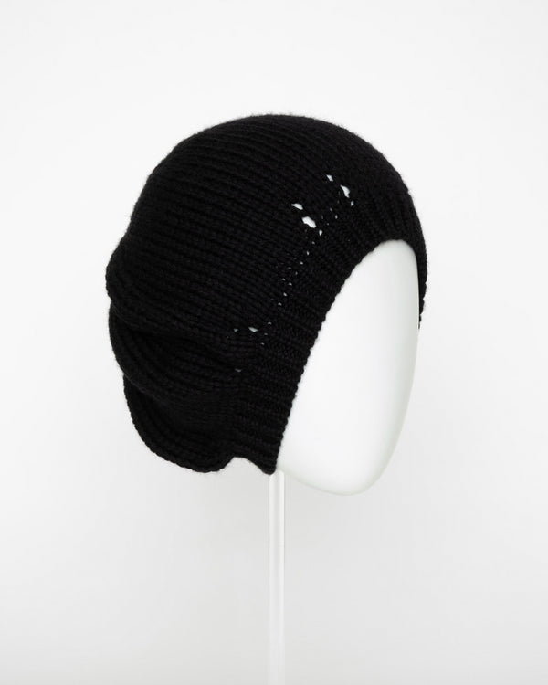 Knitted Wool Beanie Hat